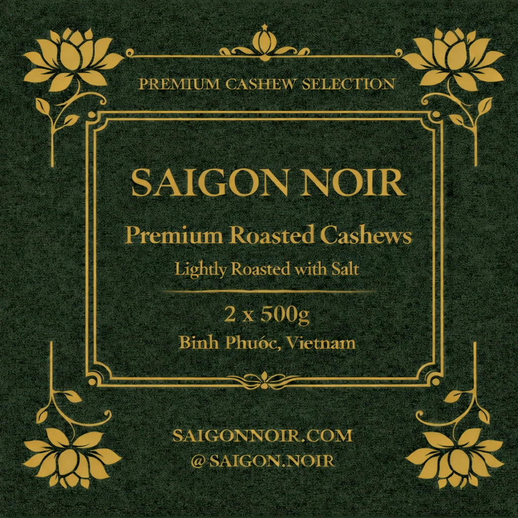 Harmony Duo — Premium Vietnamese Cashews (2 × 500g)